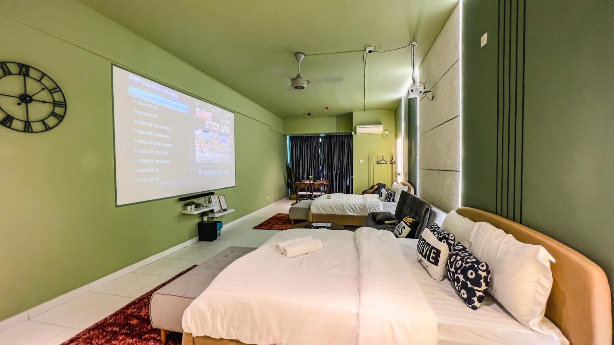 Cozy Milky Mount Austin Jb 5 Pax Apartment Johor Bahru