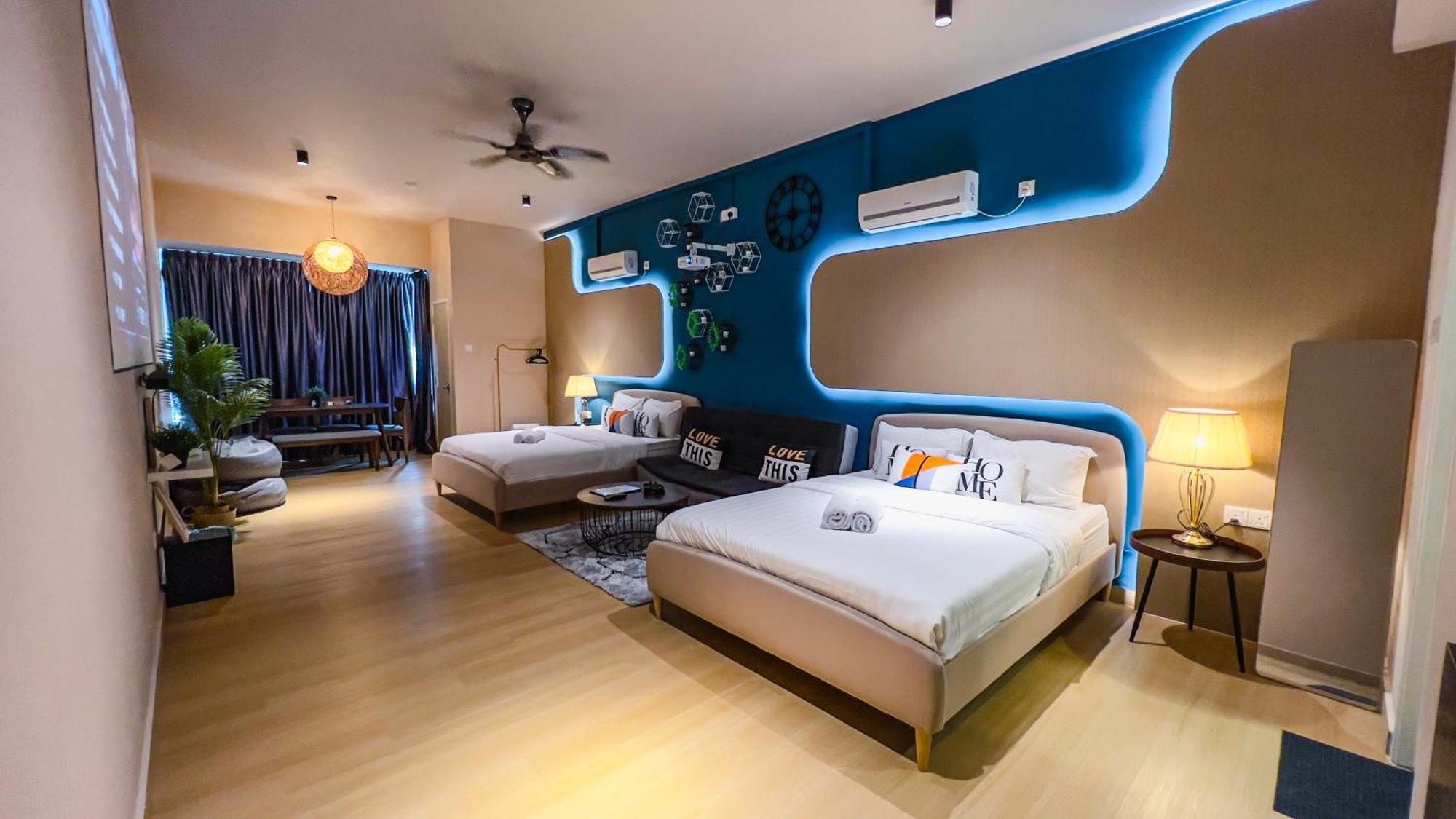 Cozy Milky Mount Austin Jb 5 Pax Apartment