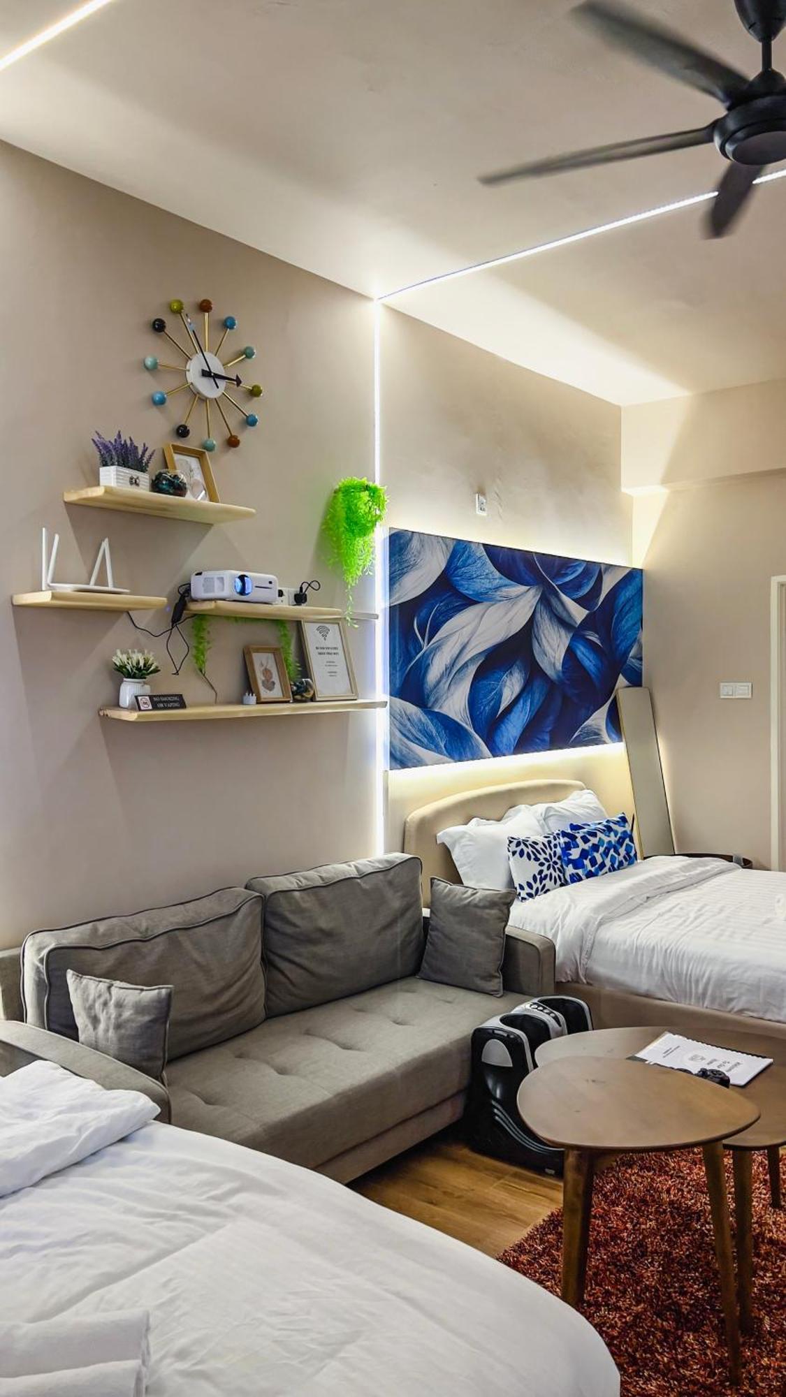 Cozy Milky Mount Austin Jb 5 Pax Apartment Johor Bahru