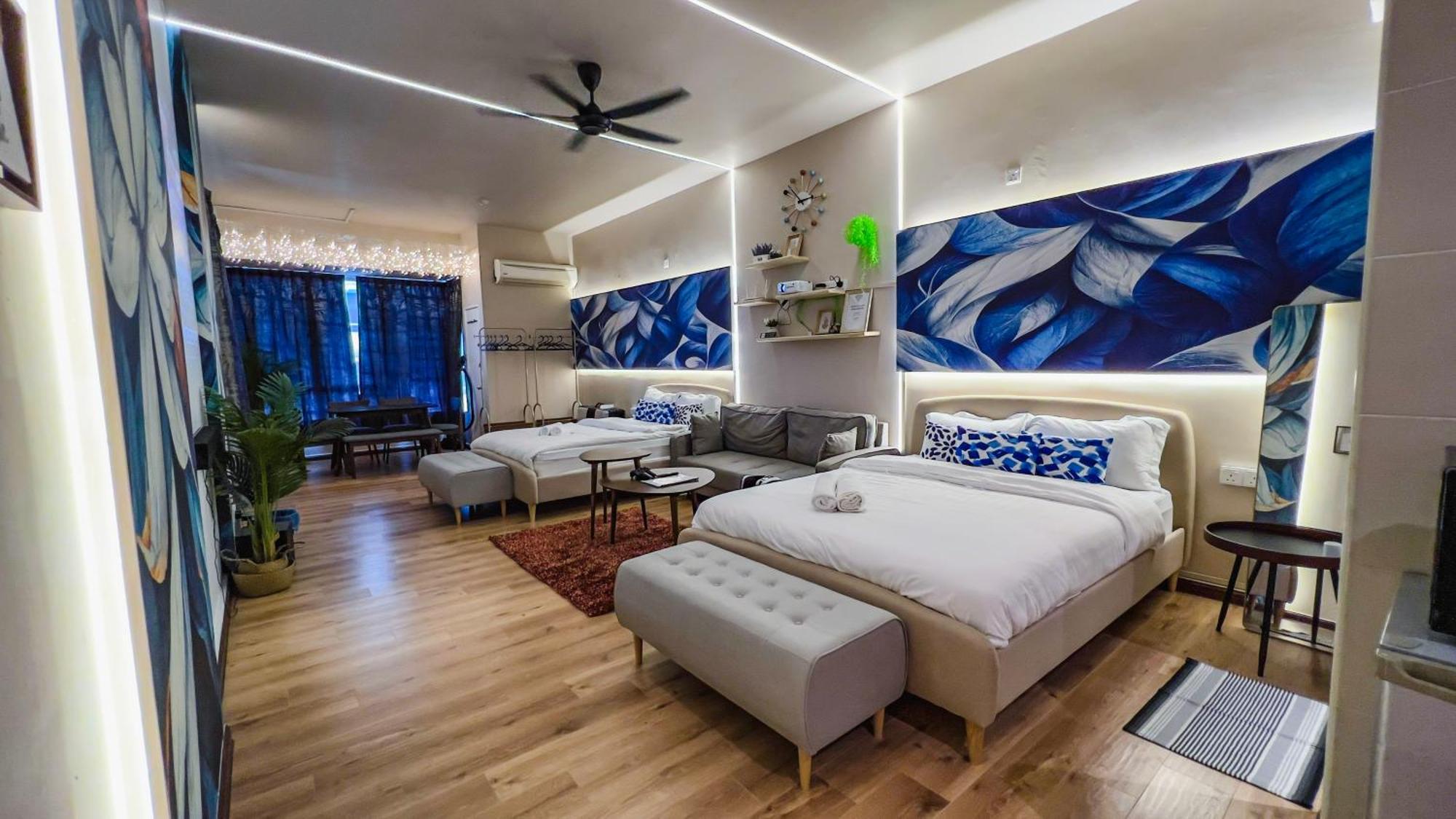 Cozy Milky Mount Austin Jb 5 Pax Apartment